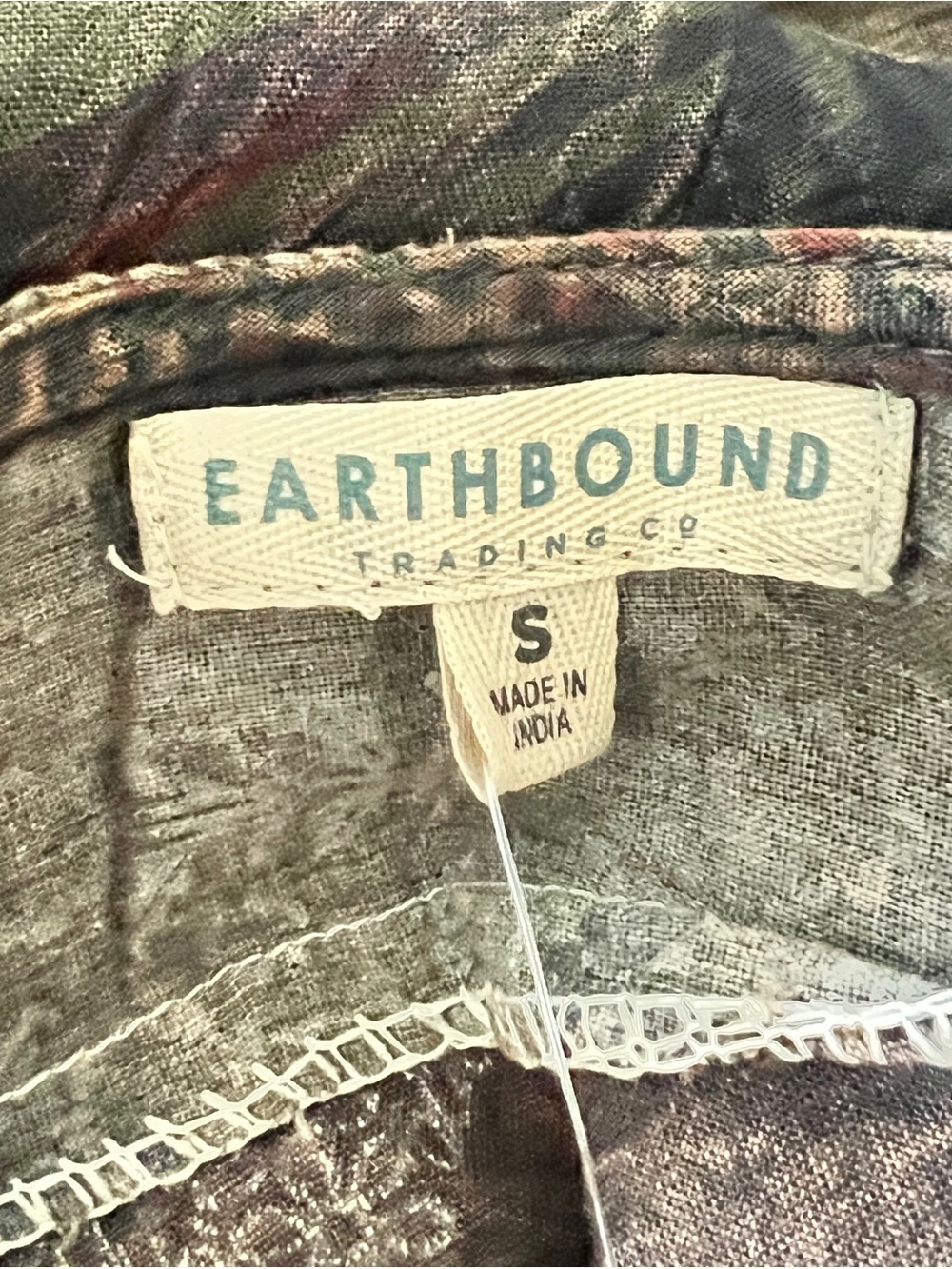 EARTHBOUND Patchwork Boho Dress Handkerchief Hem Sleeveless Gypsy Fairy NWT S - Picture 7 of 10